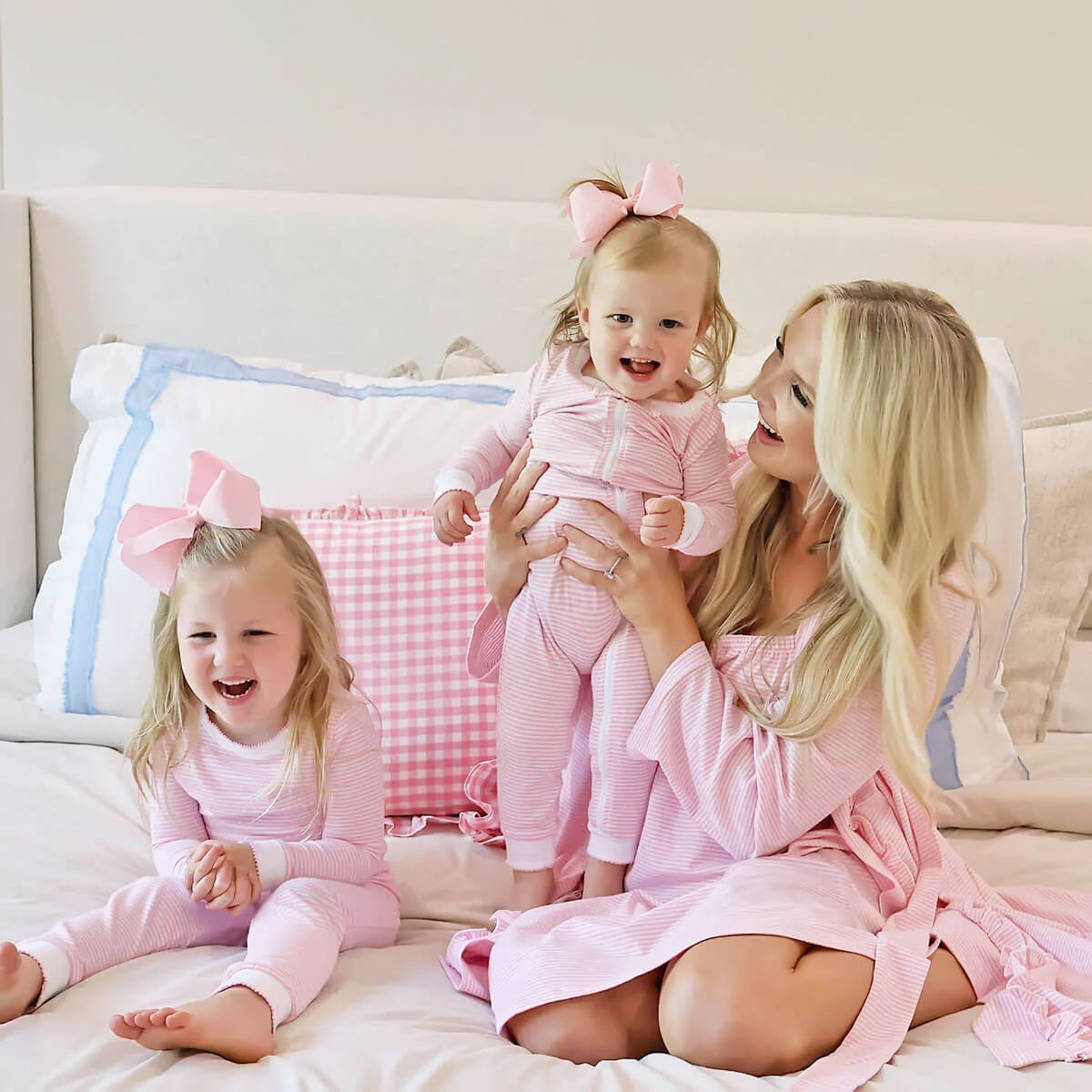 Pink Stripe Pajamas - Image 12