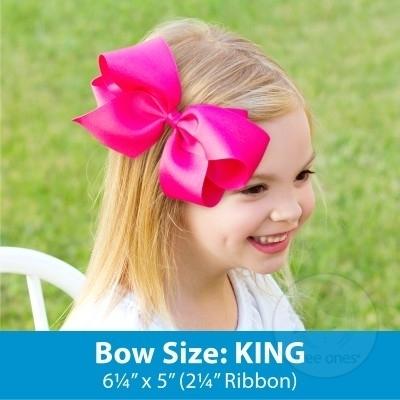 Seersucker Overlay Hair Bow - Image 12